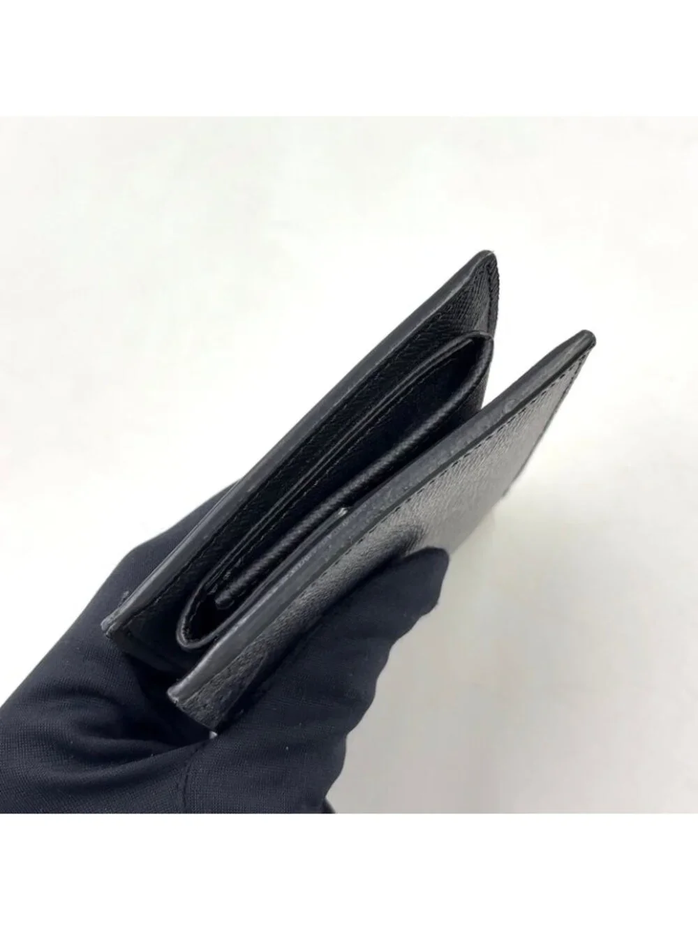 Louis Vuitton Portefeuille Marco NM Monogram Eclipse Leather Black Bifold